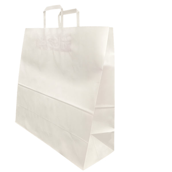 Çanta Take Away Kraft e bardhë 44x17x40 cm