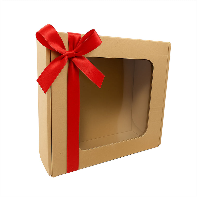 Kuti për Dhurata me Dritare – 25 × 10 × 25 cm