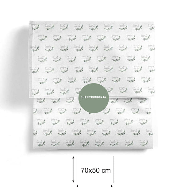 Letër Veline e Personalizuar – 1 Ngjyrë (70x50 cm)