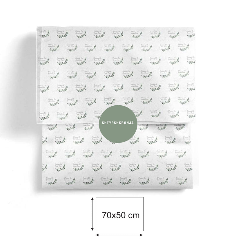 Letër Veline e Personalizuar – 1 Ngjyrë (70x50 cm)